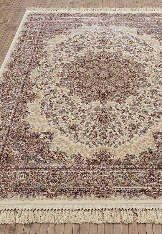 Высокоплотный ковер из вискозы 2M080-Ivory