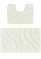 Комплект ковриков для ванной Confetti Bath Maximus Symphony 2581 Pearl White PS