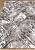 Яркий абстрактный ковер 11603 02 Dark Grey