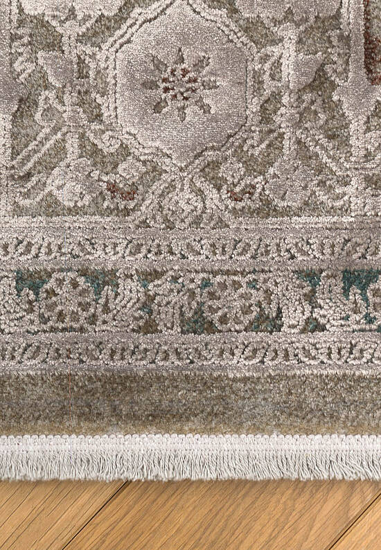 Турецкий ковер из вискозы BBL 02 Grey