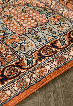 фактура ковра Cashmir 236042-Ghom rust