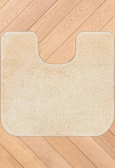 дизайн коврика для туалета Confetti Bath Cotton Calypso 1697 Cream discount3 фигура