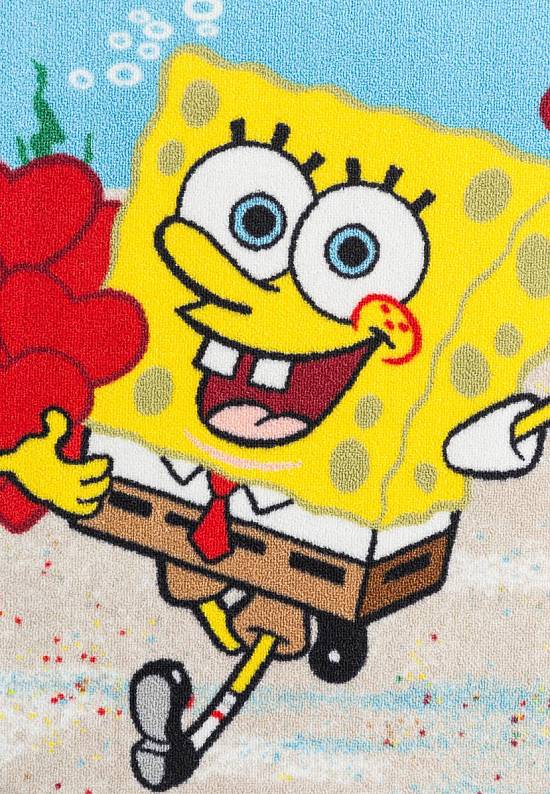 Детский ковер с ворсом Sponge Bob Friendship-01 Turquoise