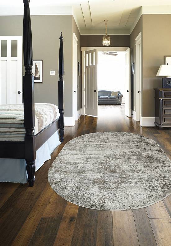 Синтетический бюджетный ковер F239-Gray-Beige
