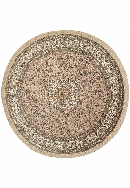 Шелковый ковер ручной работы из Индии 214009-Afshar beige