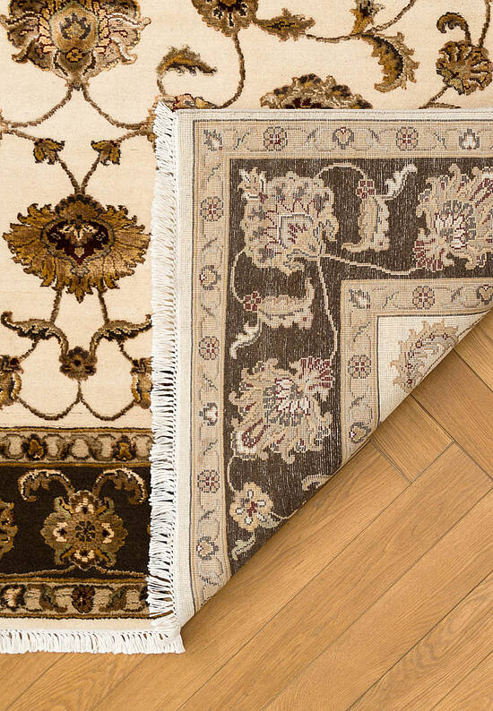 Элитный ковер ручной работы 10/10 AM-101-1-Ivory/Brown