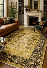 ковер в интерьере Art Rugs Tiger Ghost