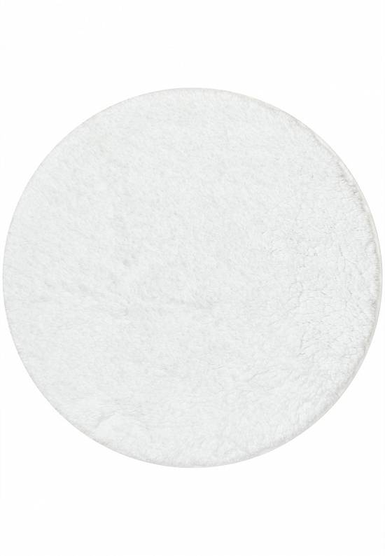Белый коврик для ванной Organic Soft 1601 White