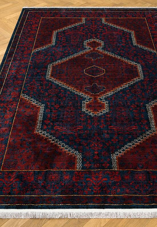 Иранский синтетический ковер FA4126-F8