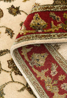 фактура ковра Kashan gold 10/10 CH-102-6-Ivory/Red