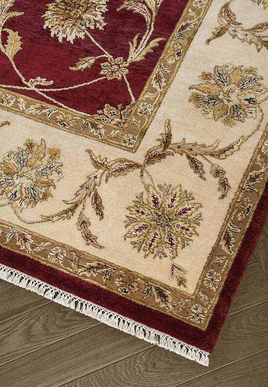Элитный ковер ручной работы 114 Red Ivory