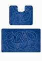 Комплект ковриков для ванной Confetti Bath Maximus Flora 2582 D.Blue BQ