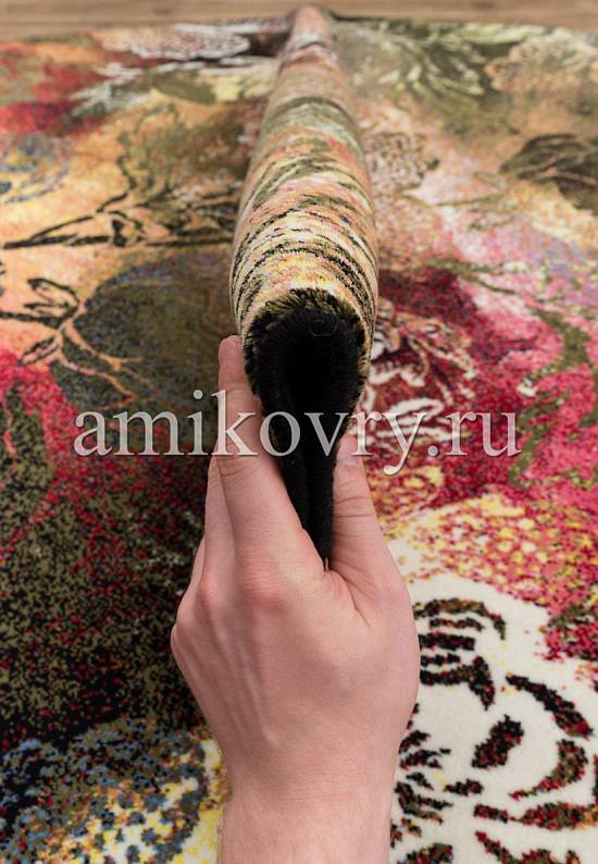 Монгольский шерстяной ковер 6A2704-140