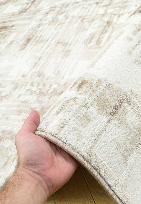 Бежевый ковер AS6124-A01