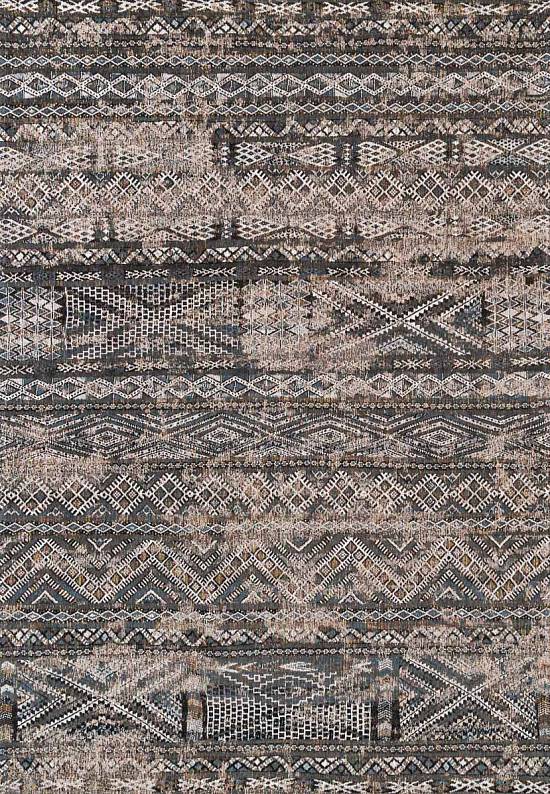 Винтажный безворсовый ковер из Бельгии LM3299-L19-cotton