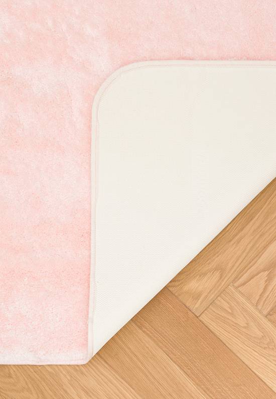 Розовый мягкий коврик для ванной 3504 Pastel Pink