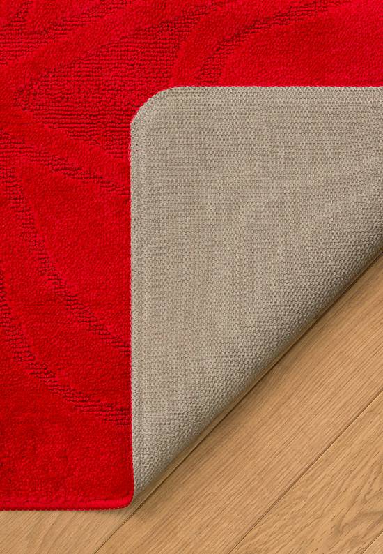 Красный комплект ковриков для ванной Flora 2586 Red BQ