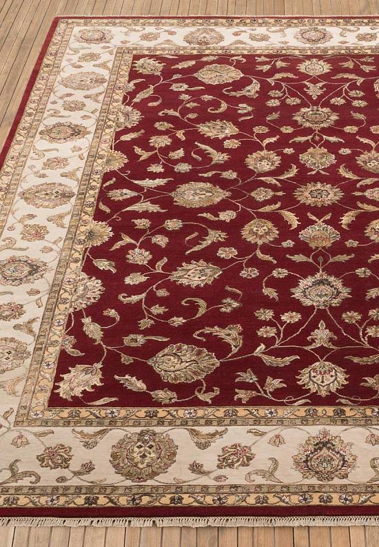 Элитный ковер ручной работы 10/10 NS-9126 Red-Ivory