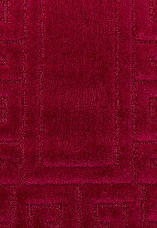 Бордовый коврик для ванной Ethnic 2577 Burgundy
