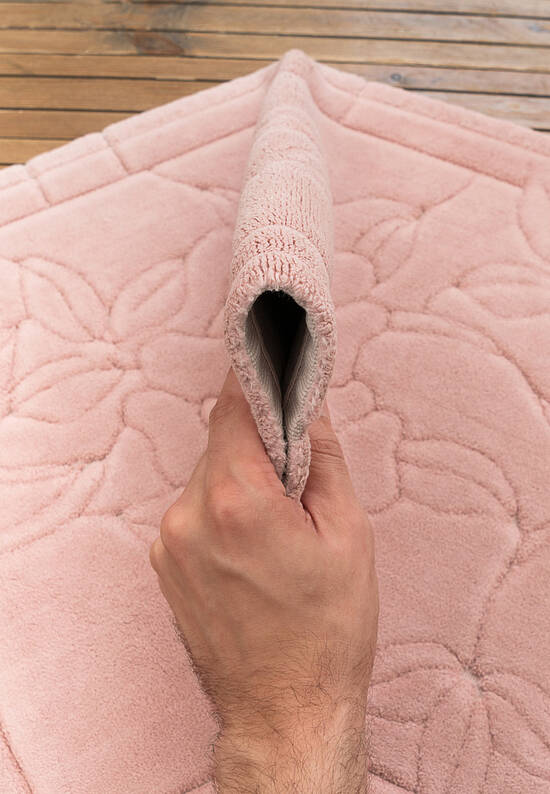 Комплект ковриков для ванной и туалета Pedina 03 Dusty Rose