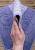 Сиреневый коврик для ванной Sile 2539 Dark Lilac