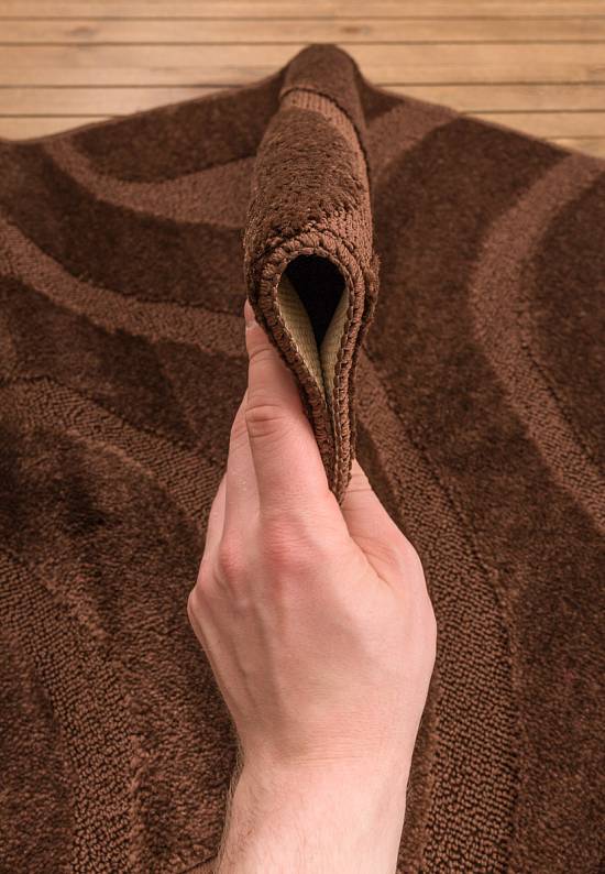 Коричневый коврик для ванной Symphony 2518 Brown