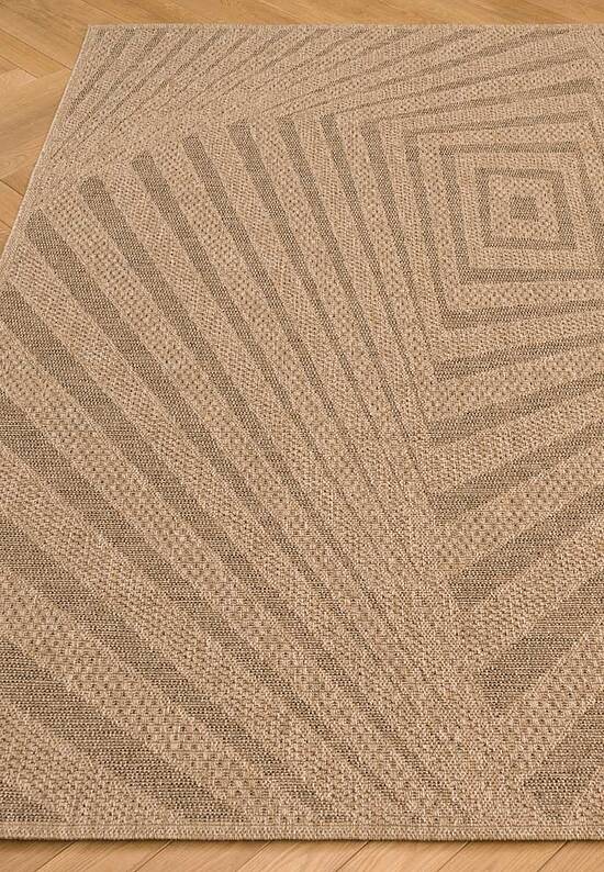 Современная циновка для дома и улицы 64116-178 Brown