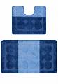 Комплект ковриков для ванной Confetti Bath Maximus Edremit 2582 Dark Blue BQ