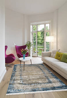 ковер в интерьере Savia SS6209