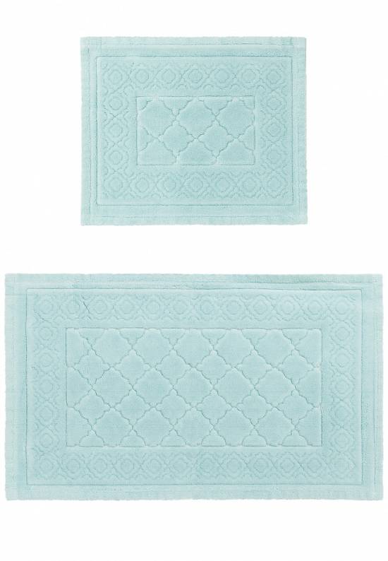 Комплект ковриков для ванной и туалета Salda 02 Mint Green