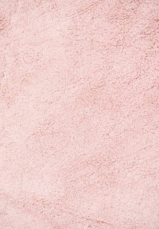 Розовый коврик для ванной из хлопка Loris-Pink