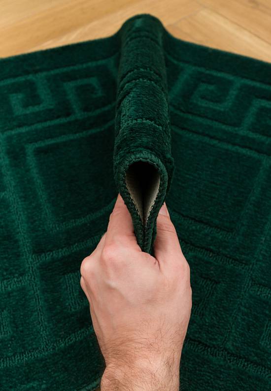 Зеленый коврик для ванной Ethnic 2536 Hunter Green