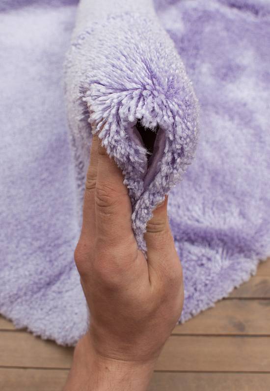 Сиреневый мягкий коврик для ванной 3506 Lilac
