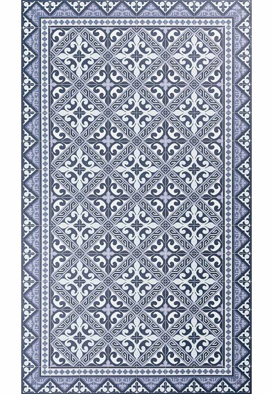 Безворсовый виниловый коврик для кухни Flor de Lis-L11