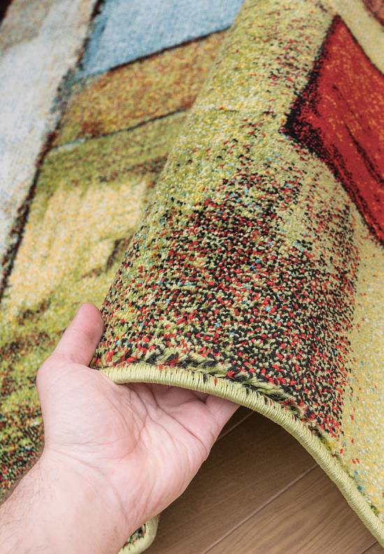 Недорогой синтетический ковер 2751-Multicolor