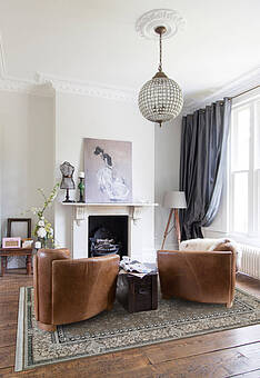 ковер в интерьере Clivia UC3935