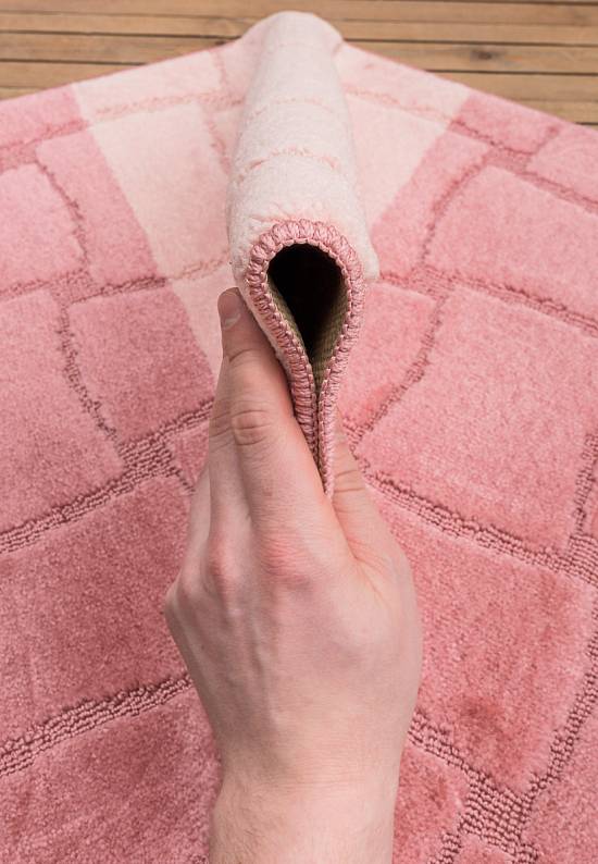 Розовый коврик для ванной Sariyer 2580 Dusty Rose