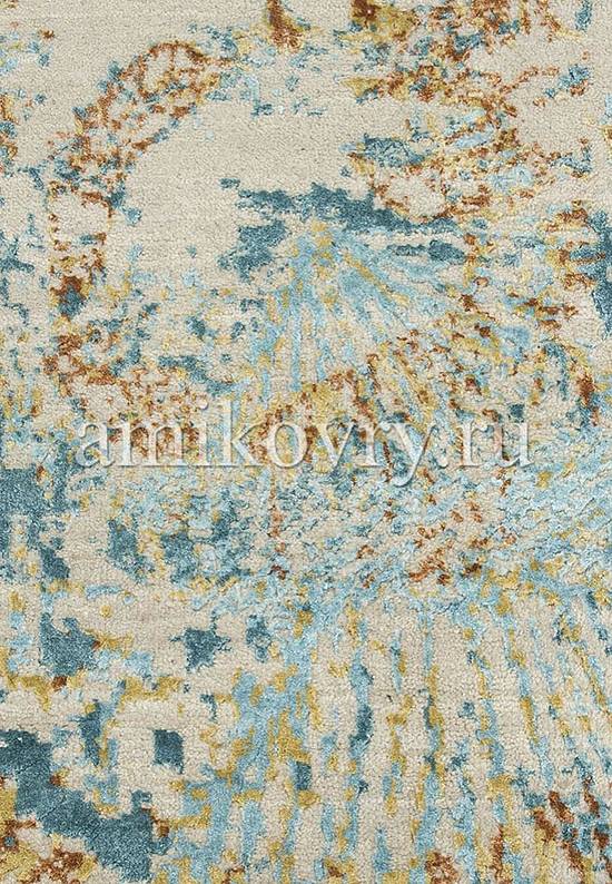 Элитный ковер ручной работы 11/11-RWB SRB-703-Antique White/Jamaican Aqua