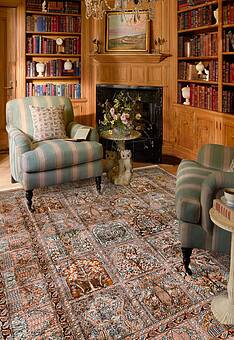 ковер в интерьере Cashmir 236042-Ghom rust