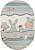 Недорогой современный ковер 2484-Light Cream