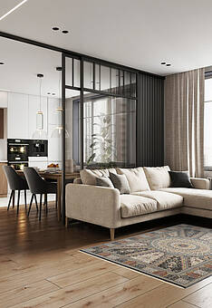 ковер в интерьере Grazia RG263-R73