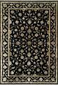 Ковер ручной работы Kashan gold Black