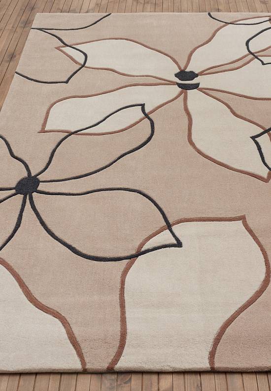 Красочный ковер из акрила HA10-029 Clematis Beige