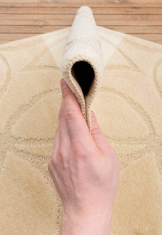 Бежевый коврик для ванной Erdek 2540 Beige