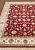 Элитный ковер ручной работы 10/10 NS-9126 Red-Ivory