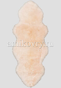 дизайн новозеландской овчины персик светлый 65*150