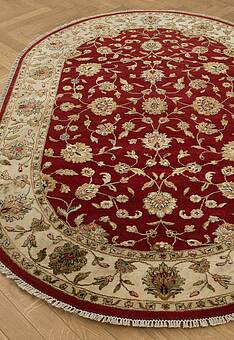 ковер в перспективе по ворсу Kashan gold 10/10 MI-50-Red/Ivory