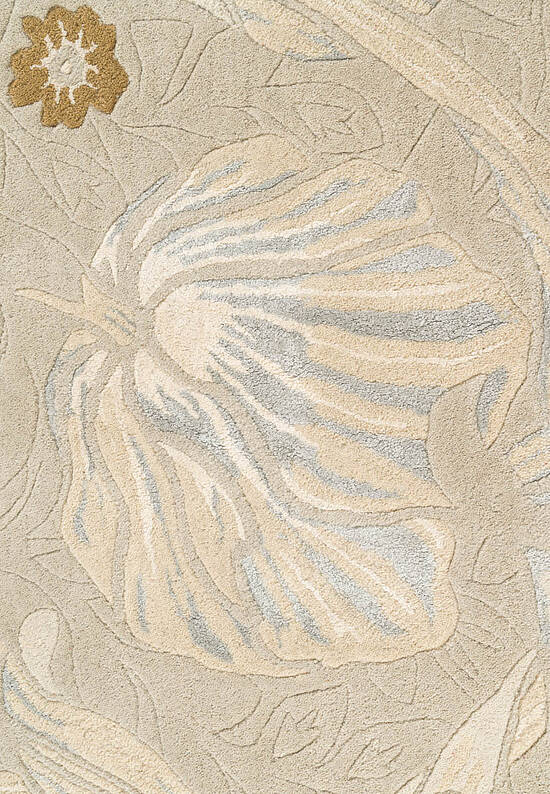 Изящный шерстяной ковер с цветочным узором Pimpernel-28701