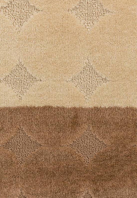Бежево-коричневый комплект ковриков для ванной комнаты и туалета Edremit 2546 Light Brown BQF