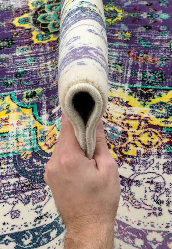 Монгольский шерстяной ковер EA4892-E11